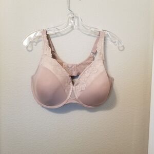 Olga Underwire Lace Accent Tan Bra Size 40DD GF7961A